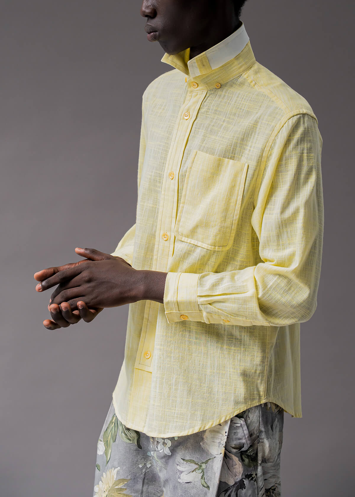 Feather Cross-X Yellow