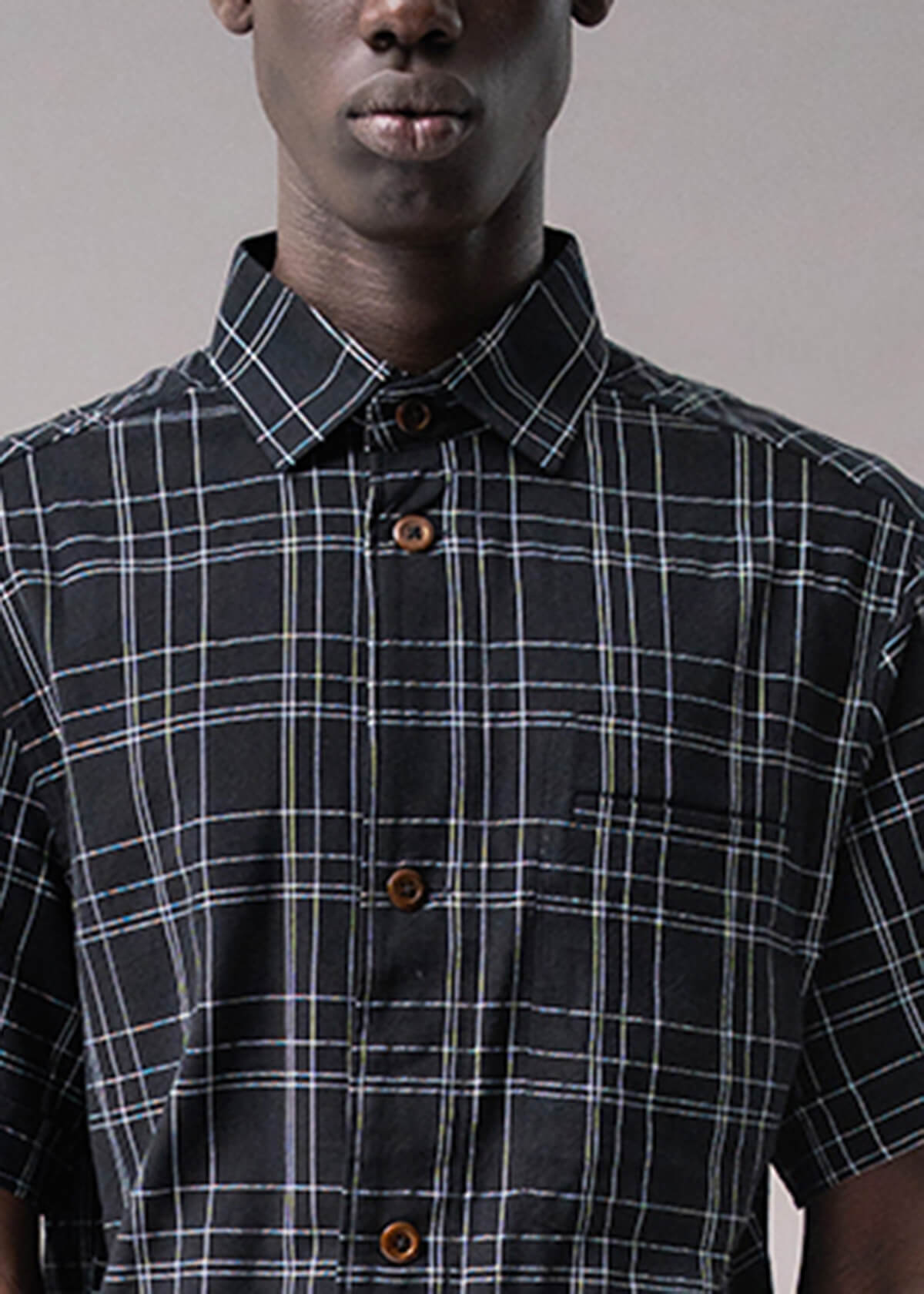 Tron 2-D Plaid Black