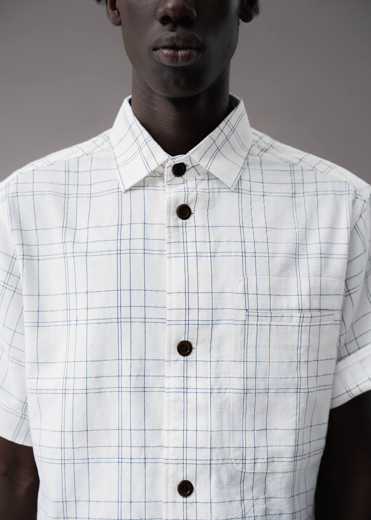 Tron 2-D Plaid White