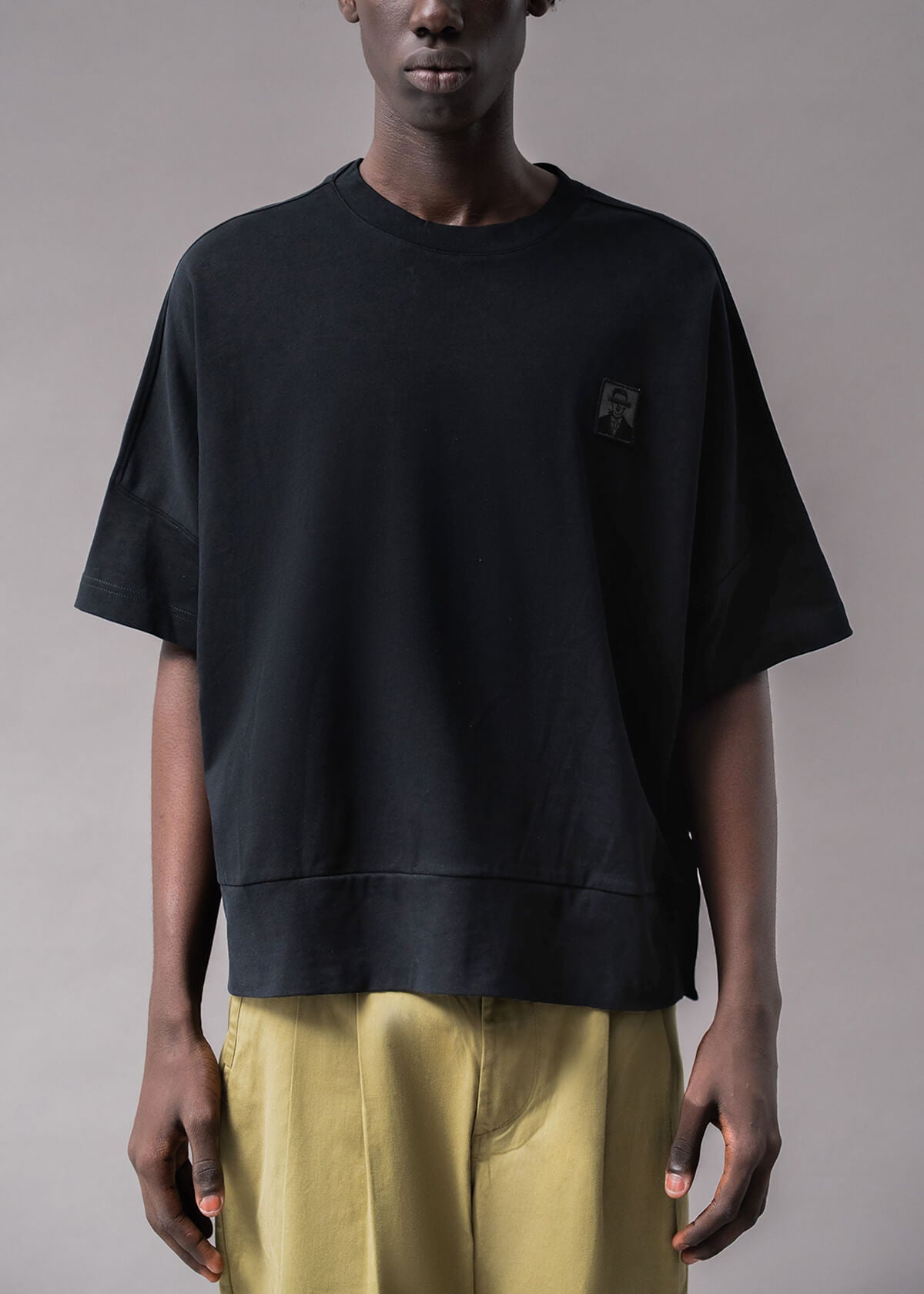 Italian Aviator Tee Black