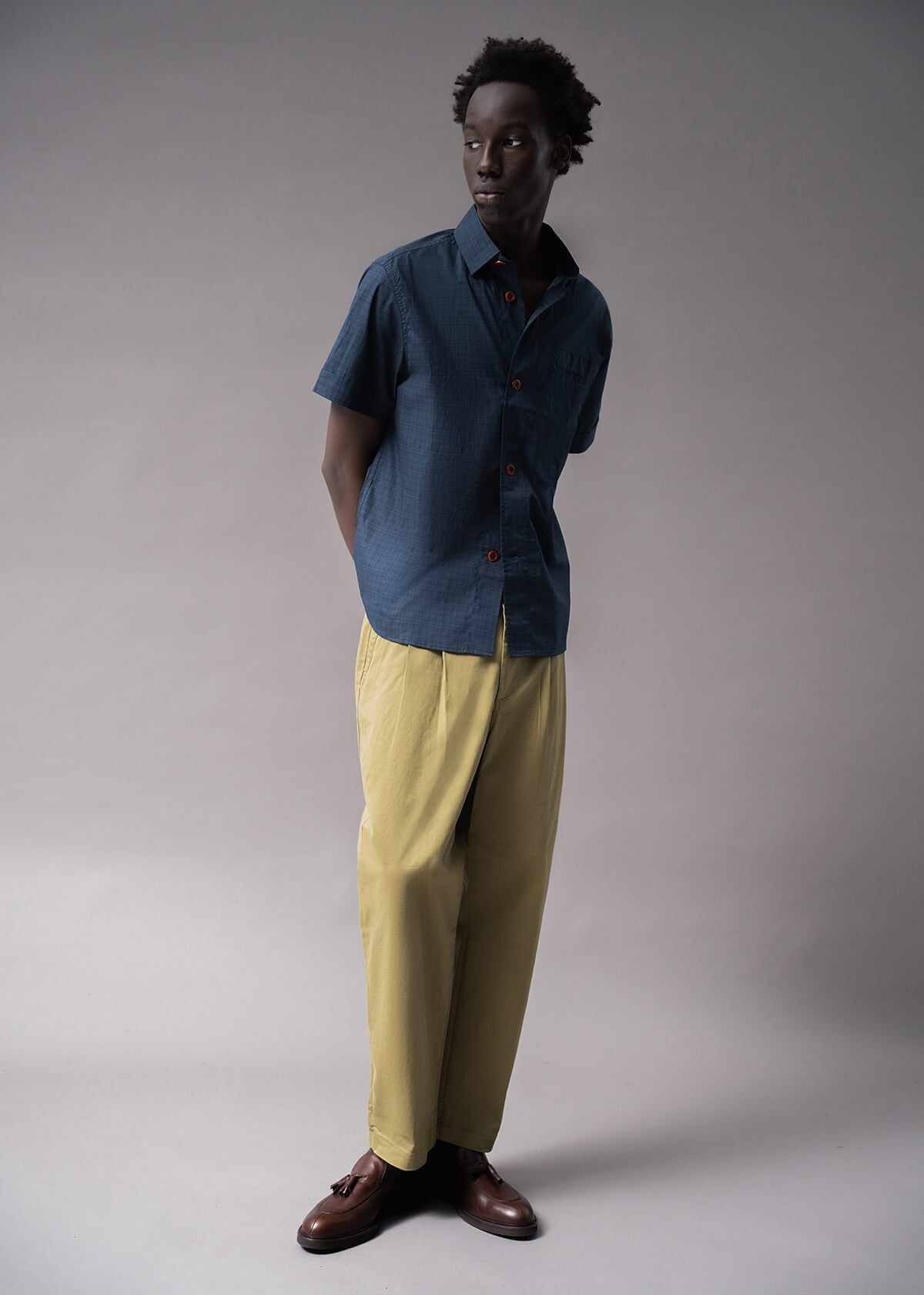 Shades Of Blue Plaid