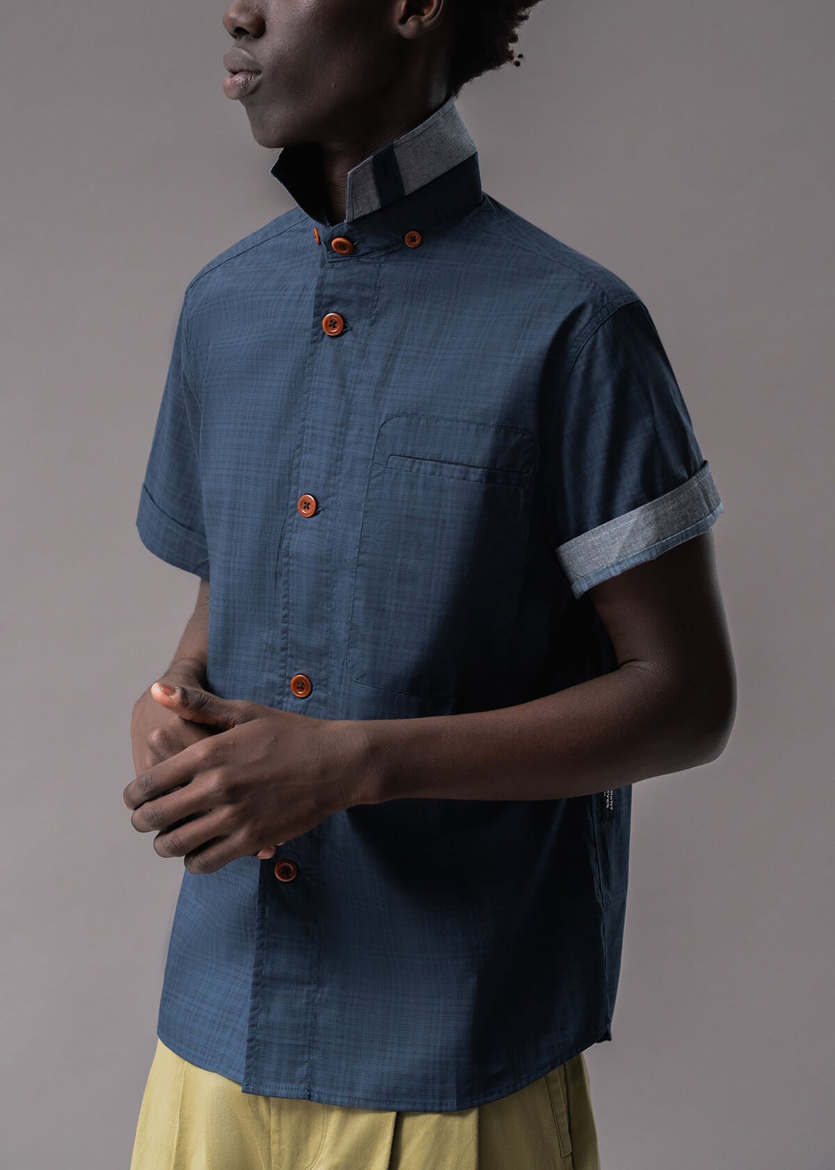 Shades Of Blue Plaid