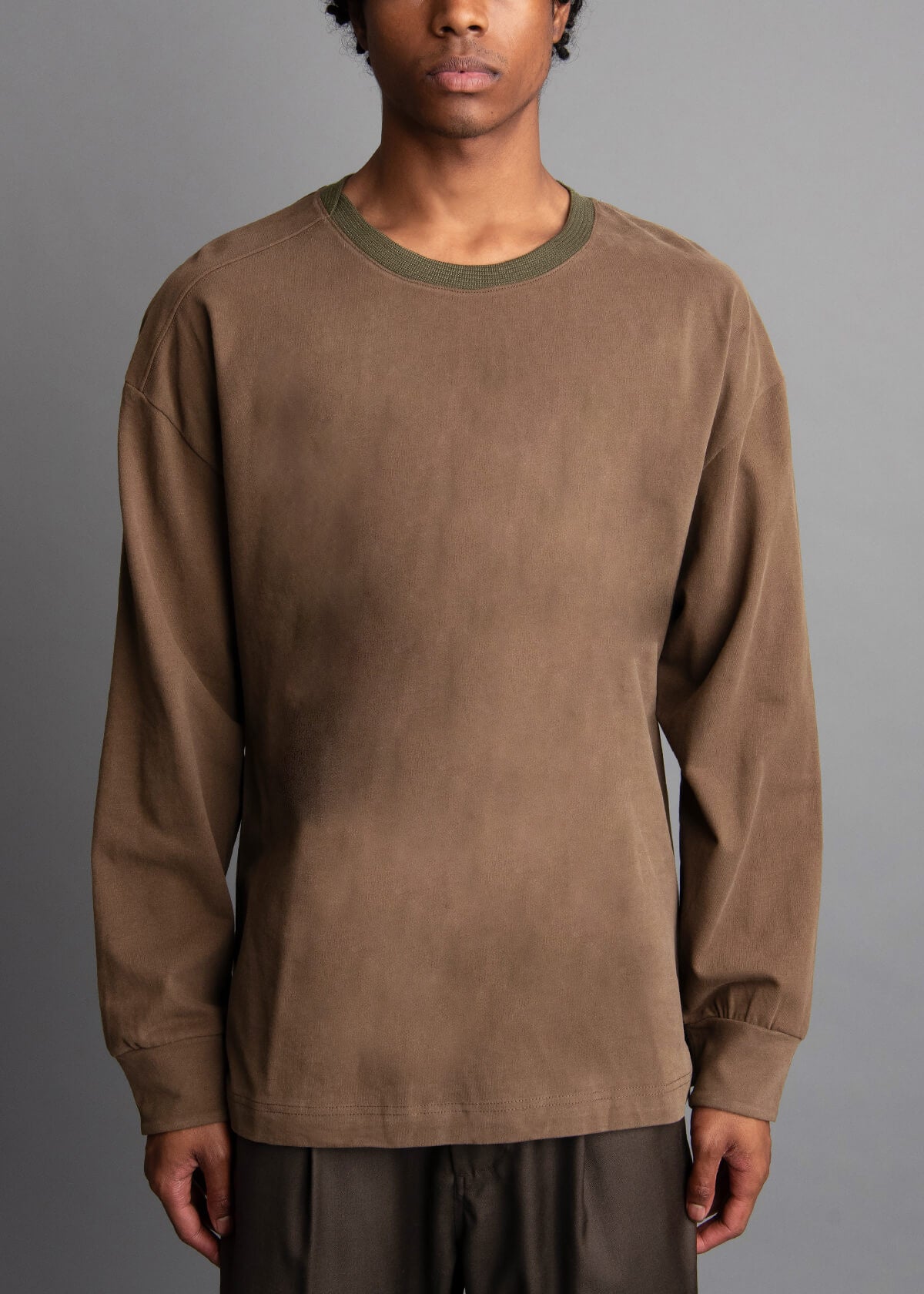 Descendant of Thieves Mercy Long Tee Olive S Knit