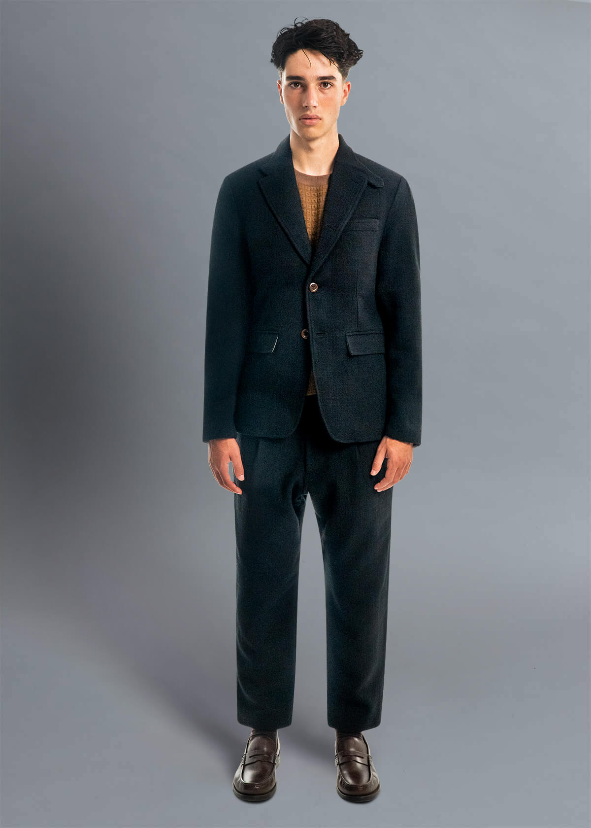 Black Crepe Blazer