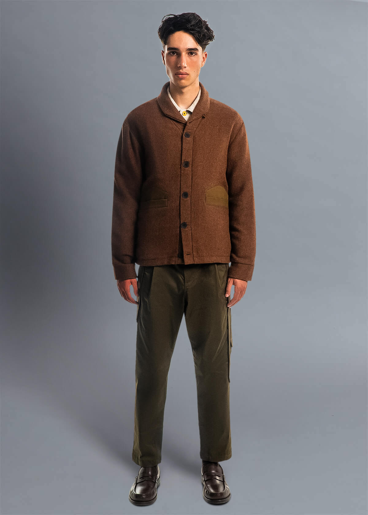 560 Cardi Almond