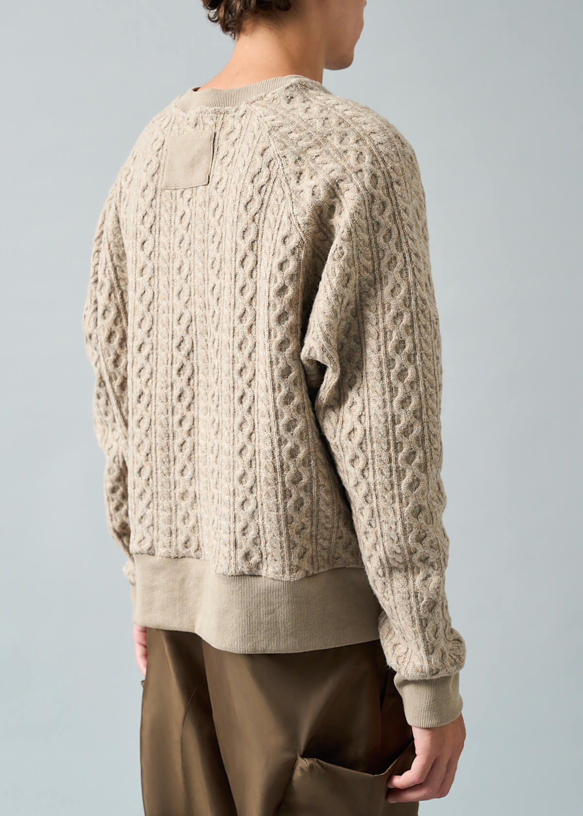 Aviator Cable Knit Dune