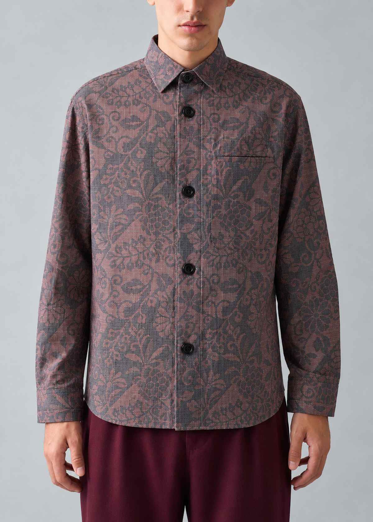 Pose Off Print Shirt