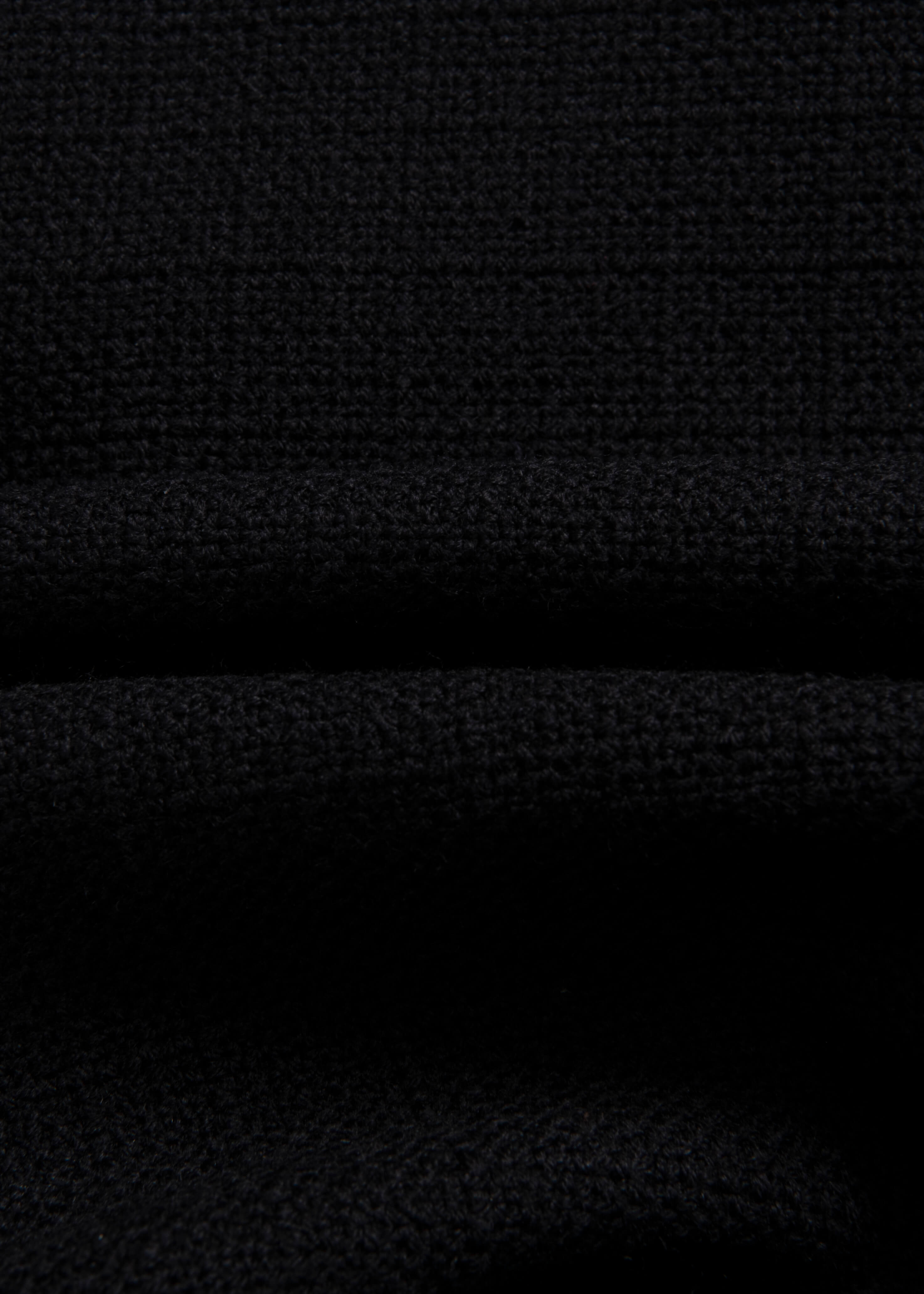 Black Crepe Blazer