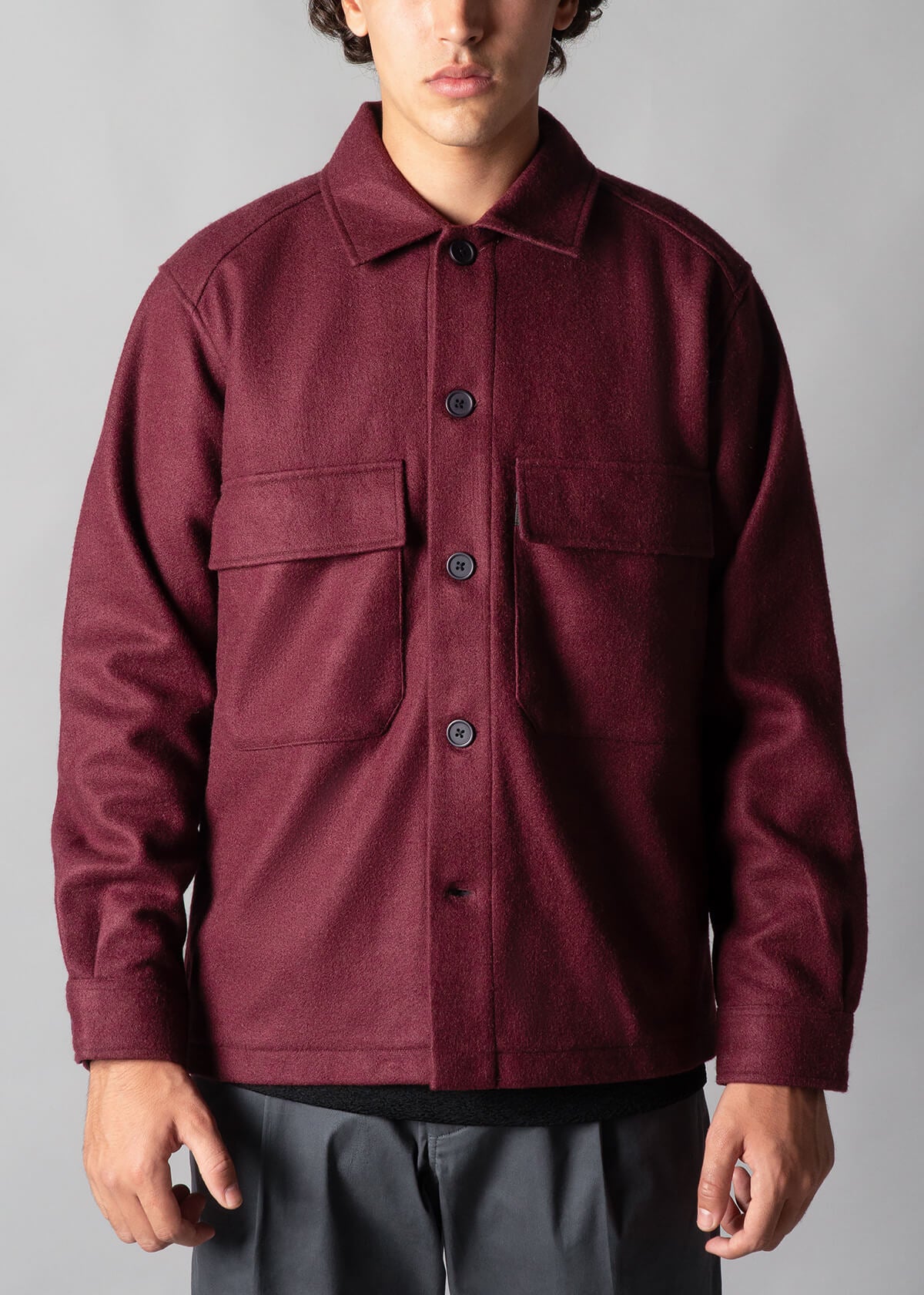 Descendant of Thieves Burgundy Propaganda Jacket Burgundy Jacket