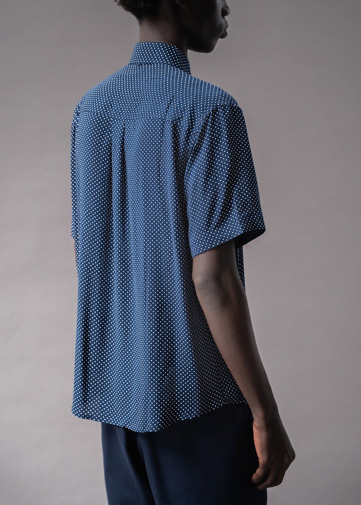 Silk Blend Polka Dot