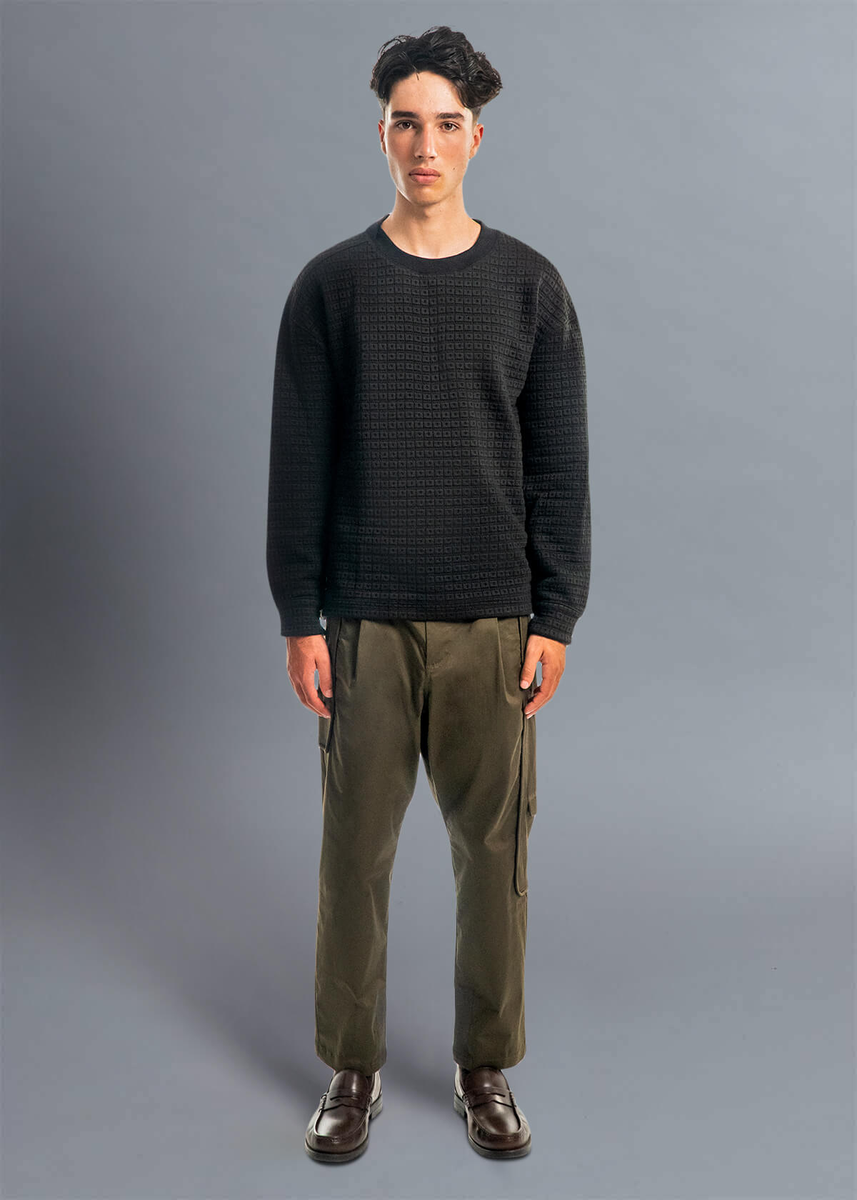 Zee Row Crew Black