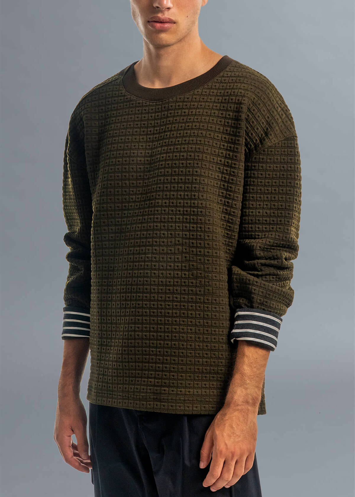 Zee Row Crew Olive