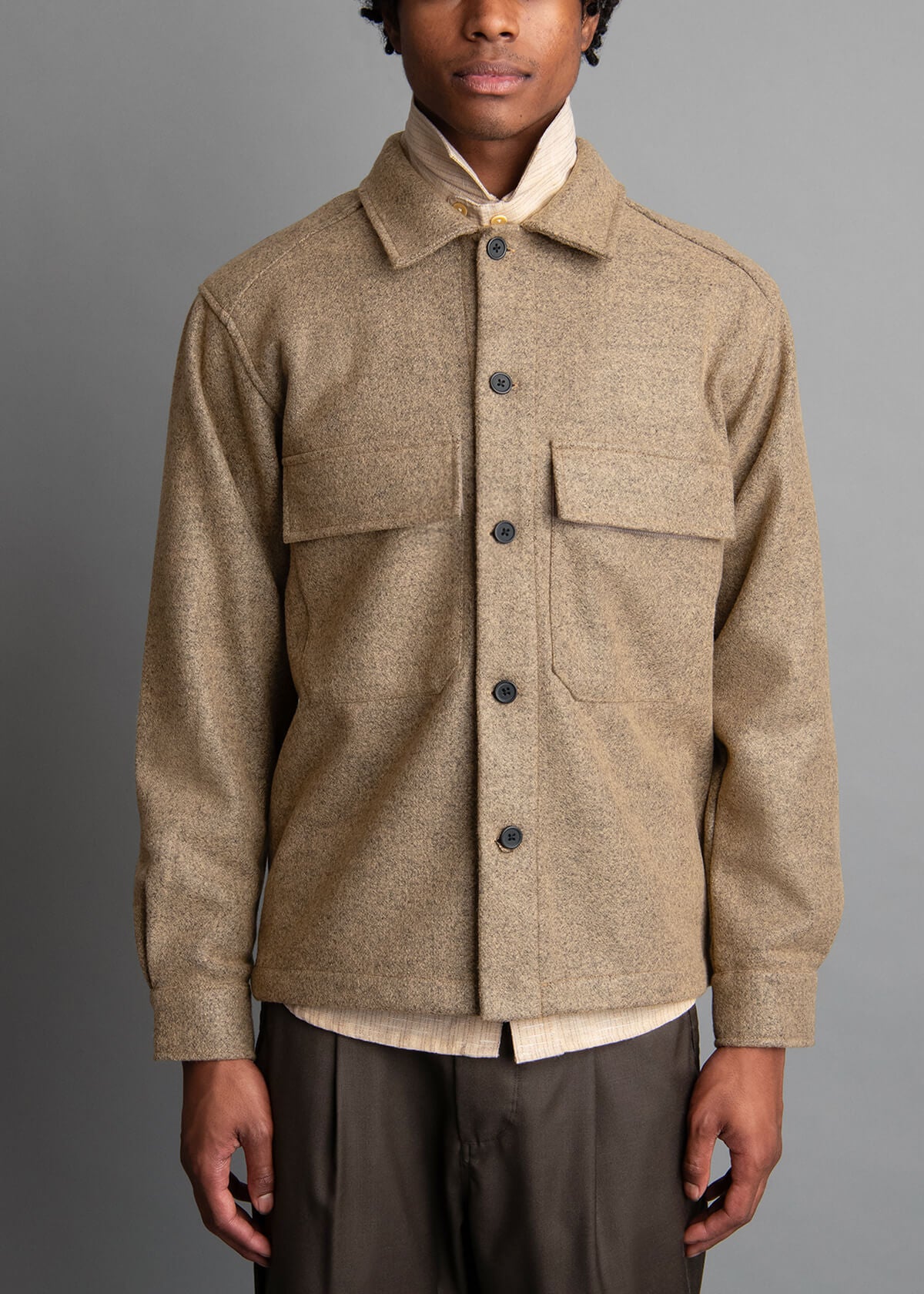 Taupe Propaganda Jacket