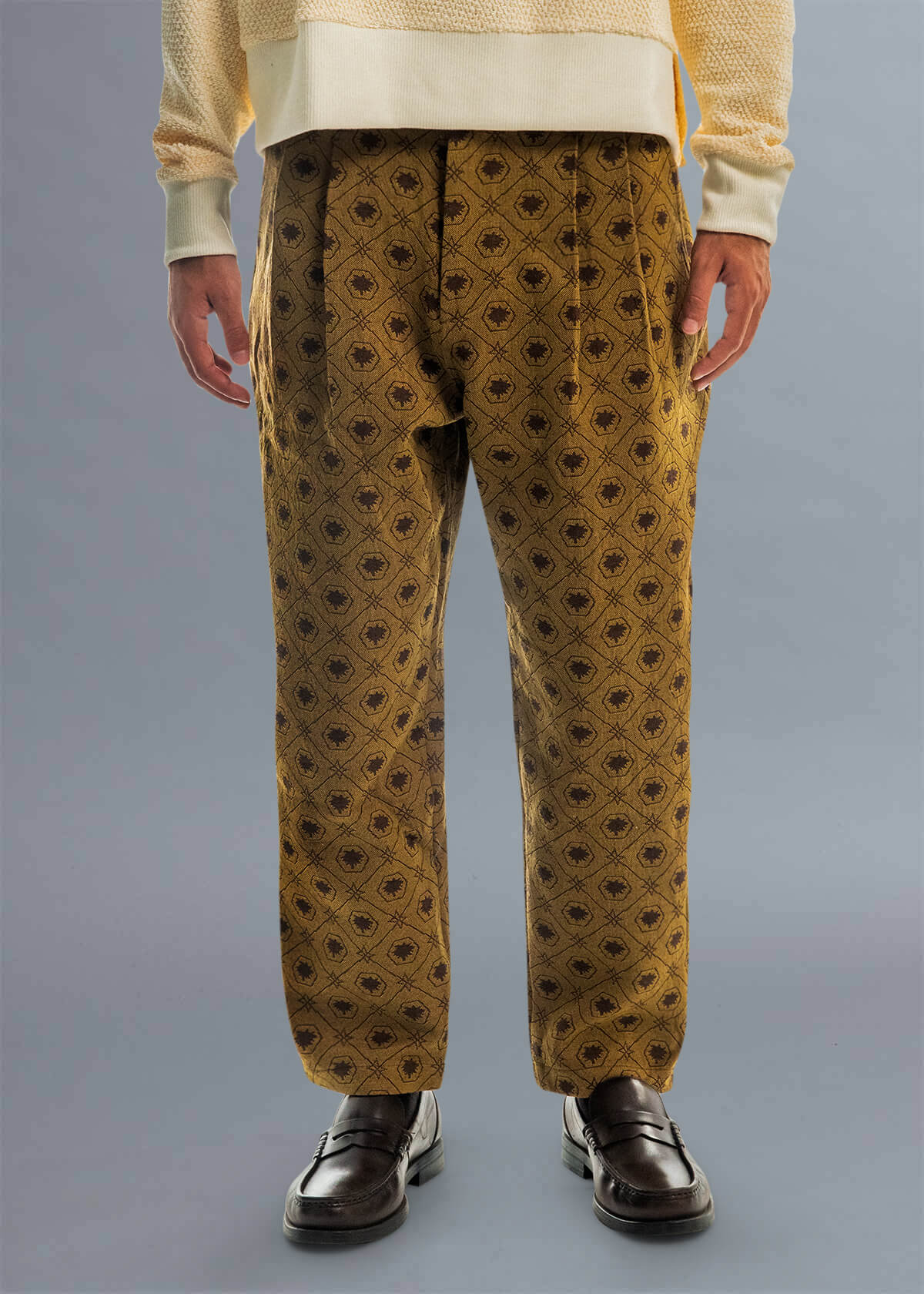 Descendant of Thieves NYC Dot Motif Raven Pants