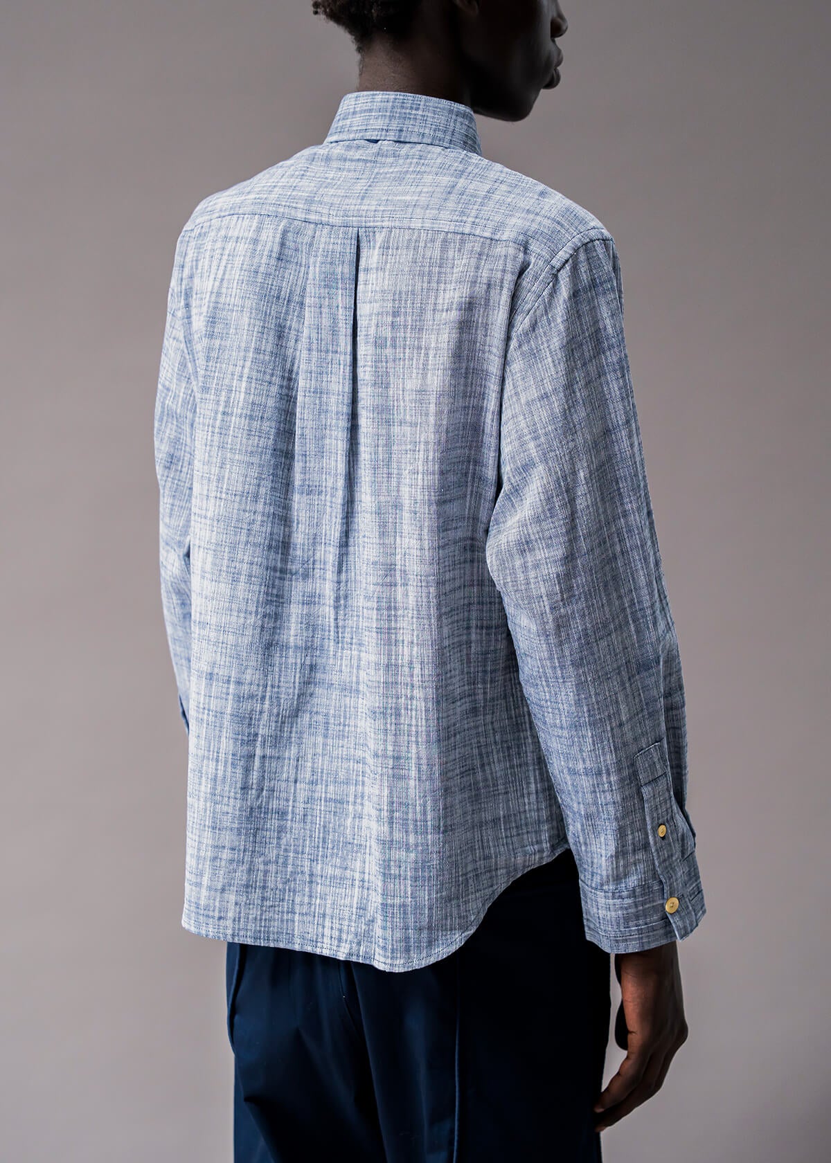 Descendant of Thieves NYC Feather Cross-X Midnight Shirt