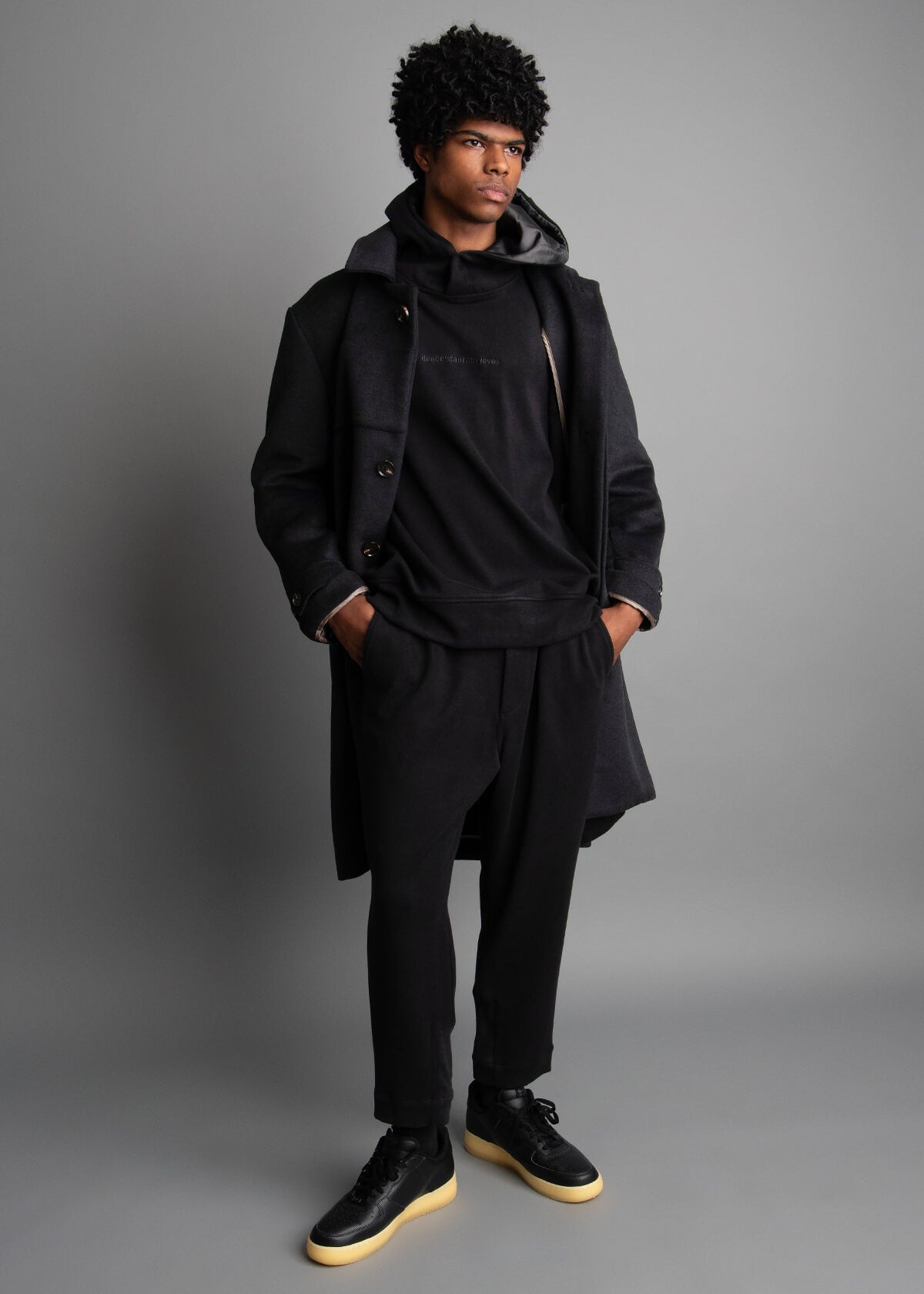 Boxer Fit: Limpyo Black Knit Pant