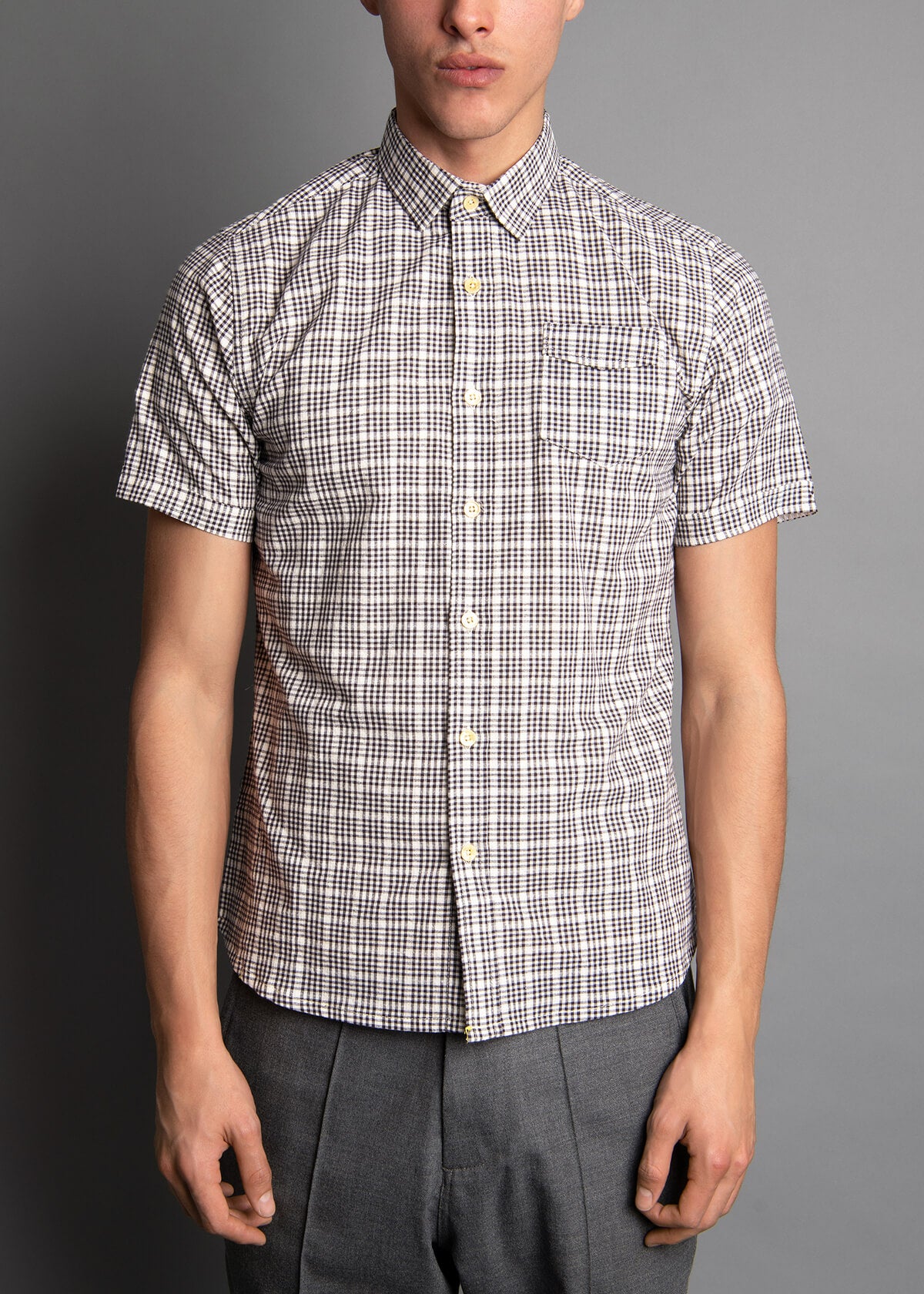 IVORY MERCATU PLAID