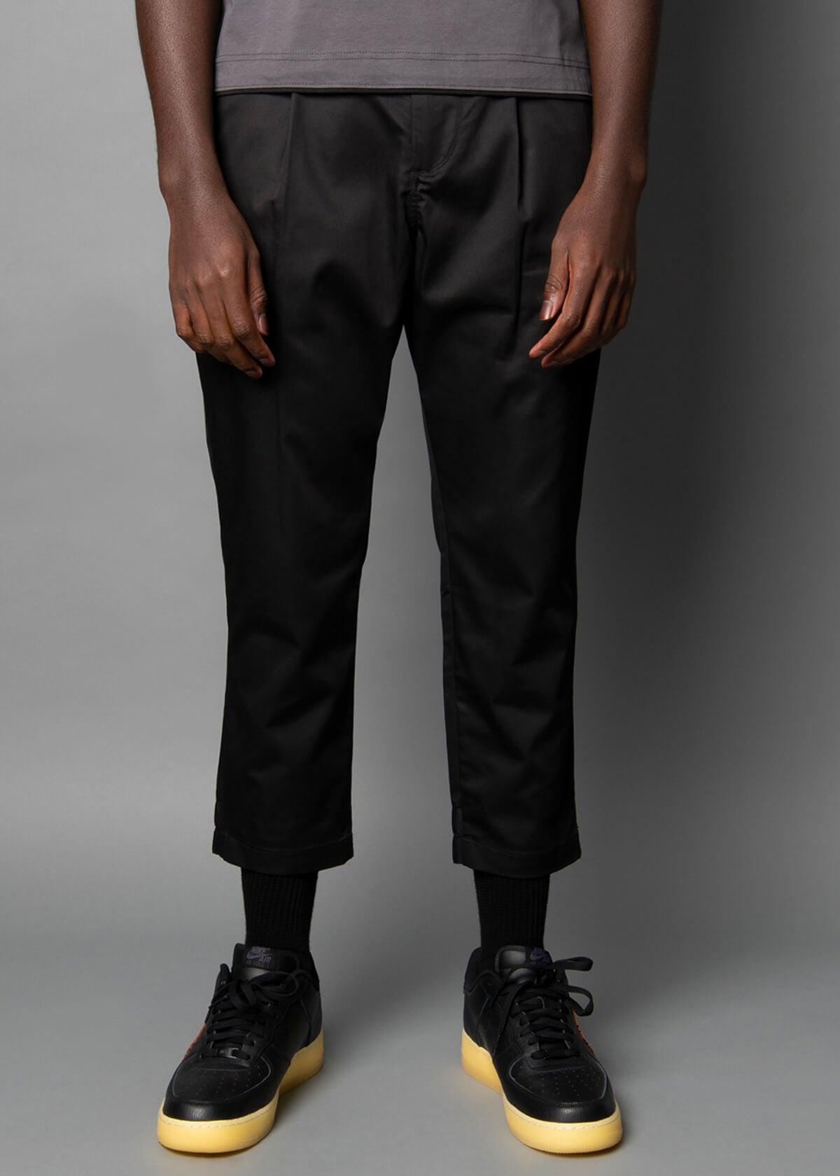 silky smooth black men's pants