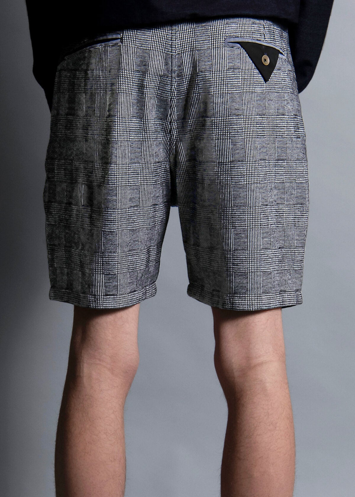 RAVEN PLAID KNIT SHORT - Descendant of Thieves