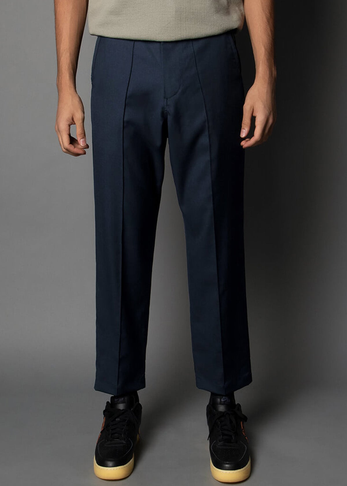 navy blue mens pants boxer fit