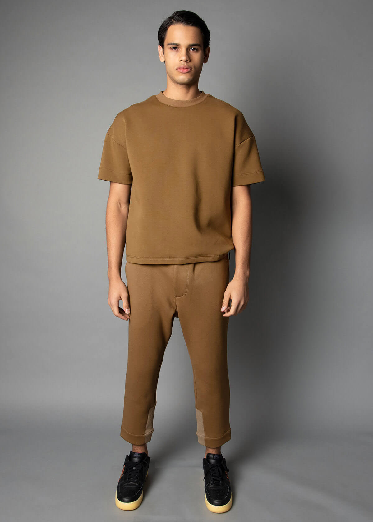 cognac relaxed fit tee