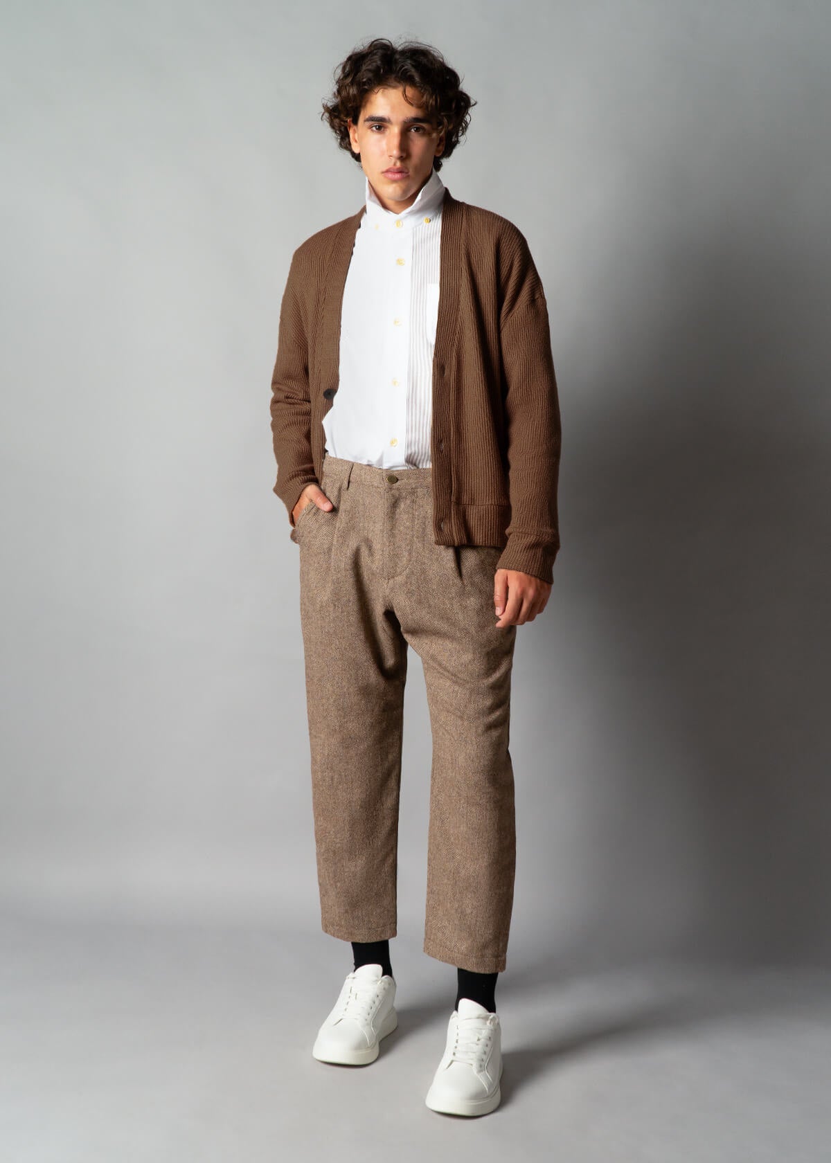 Vanguard Brown Cardigan