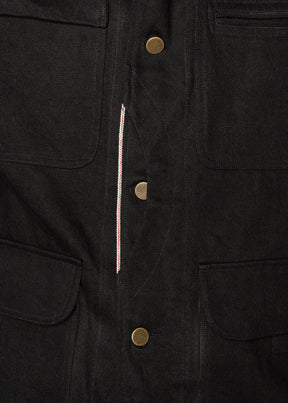 Machinist Selvedge Denim Black