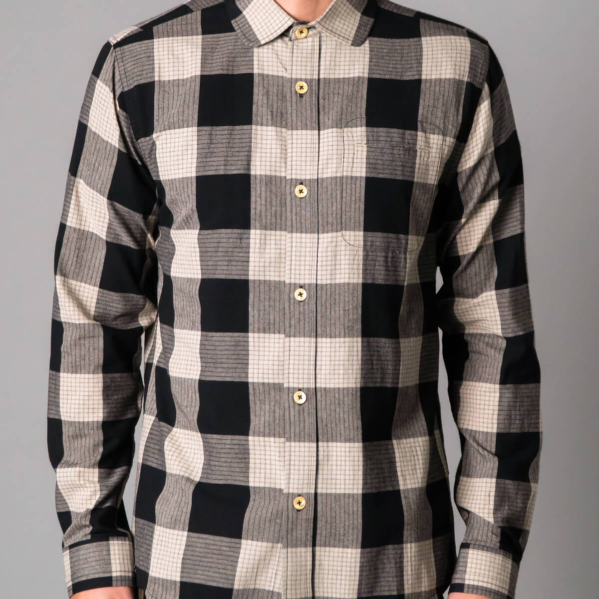 小物 DESCENDANT descendant PLAID STALL 24aw Descendant of Thieves Style Burner Plaid S Shirt