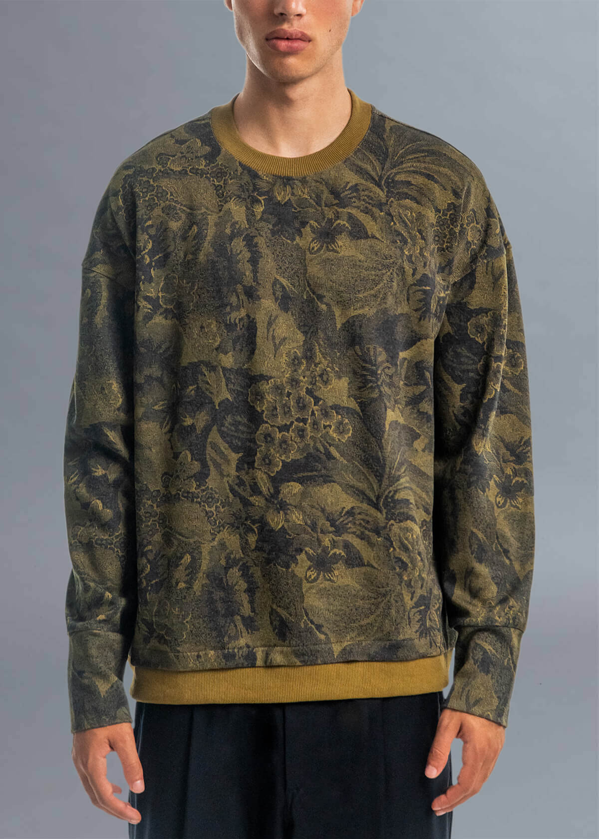 Camo Botany Crew