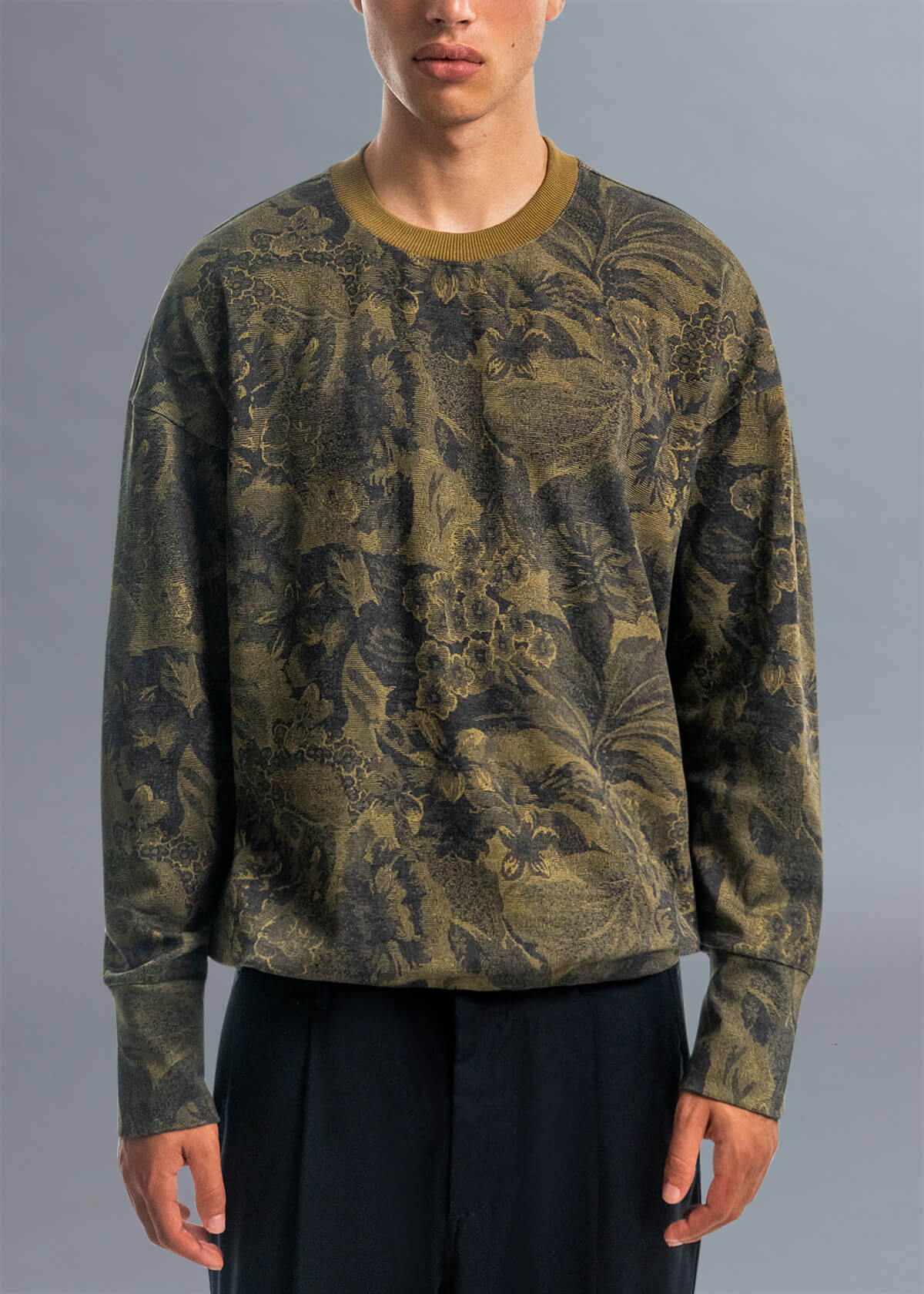 Camo Botany Crew