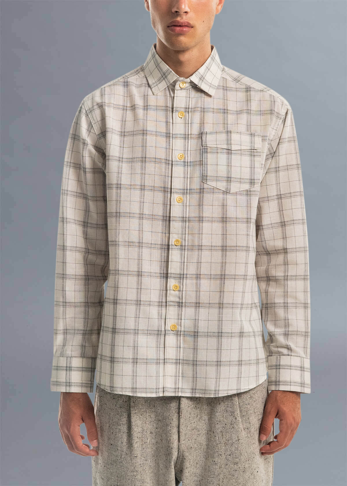 Slub Sketch Plaid
