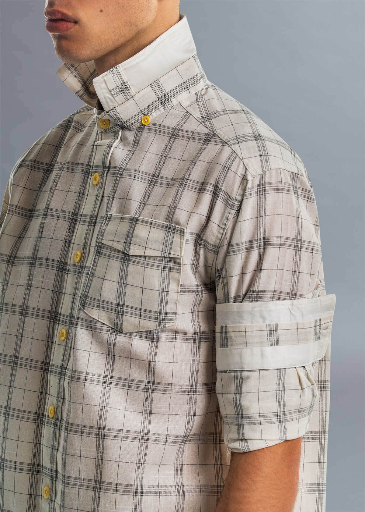 Slub Sketch Plaid