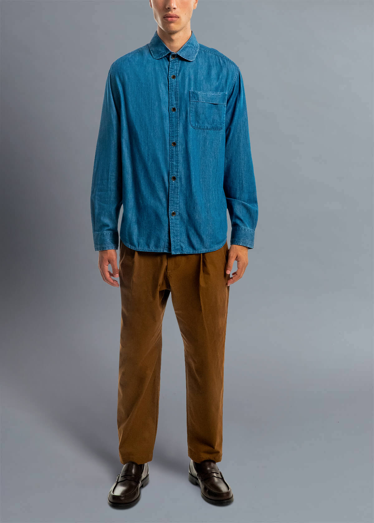 Descendant of Thieves Light Denim Tncl XS Shirt
