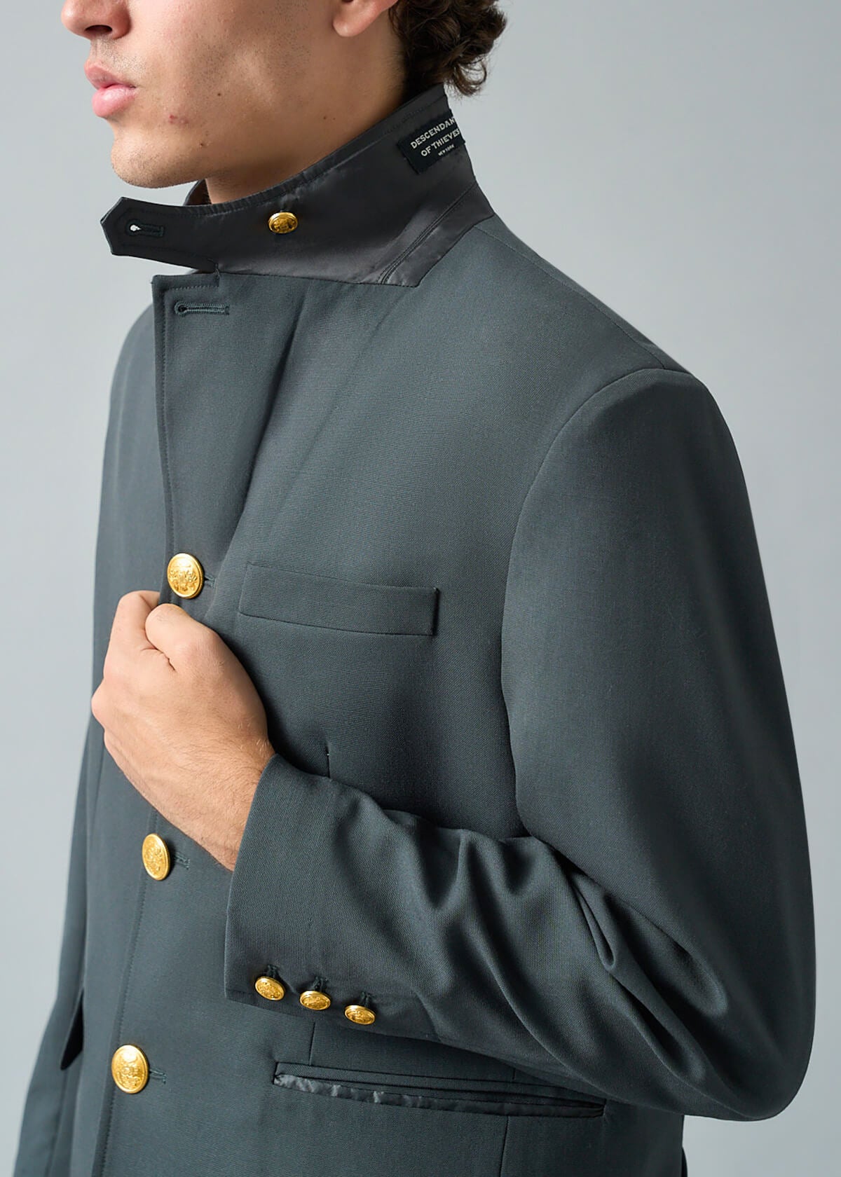 Society Blazer Slate No.3