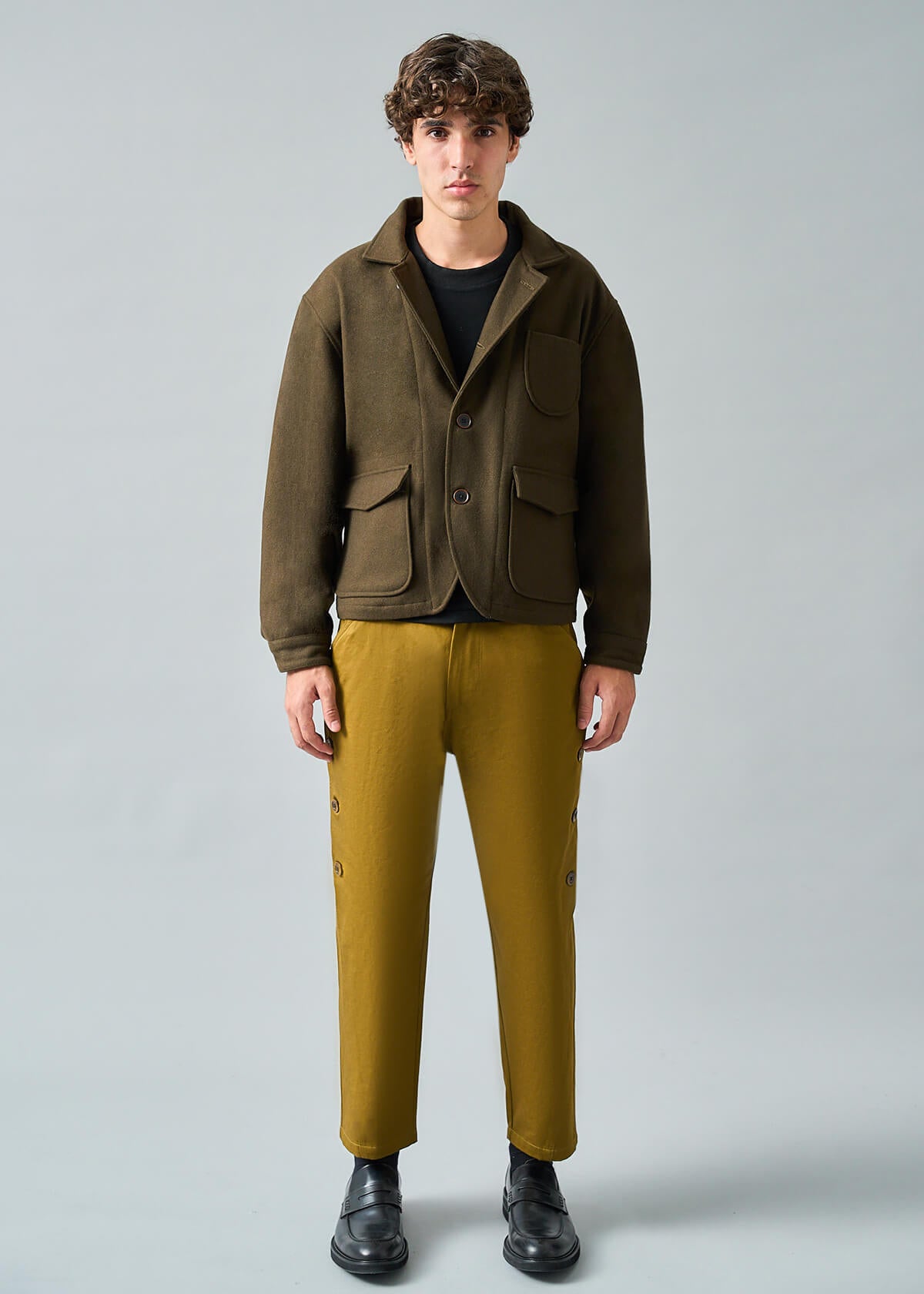 Army Wool Operator Jacket