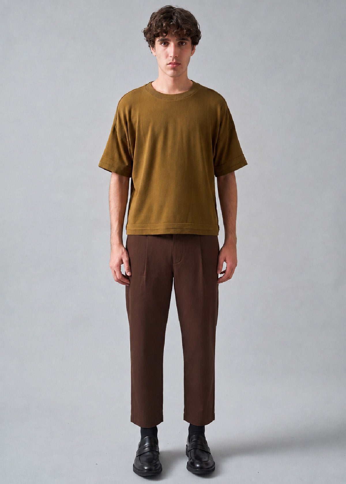 Cocoa Twill: Boxer Fit