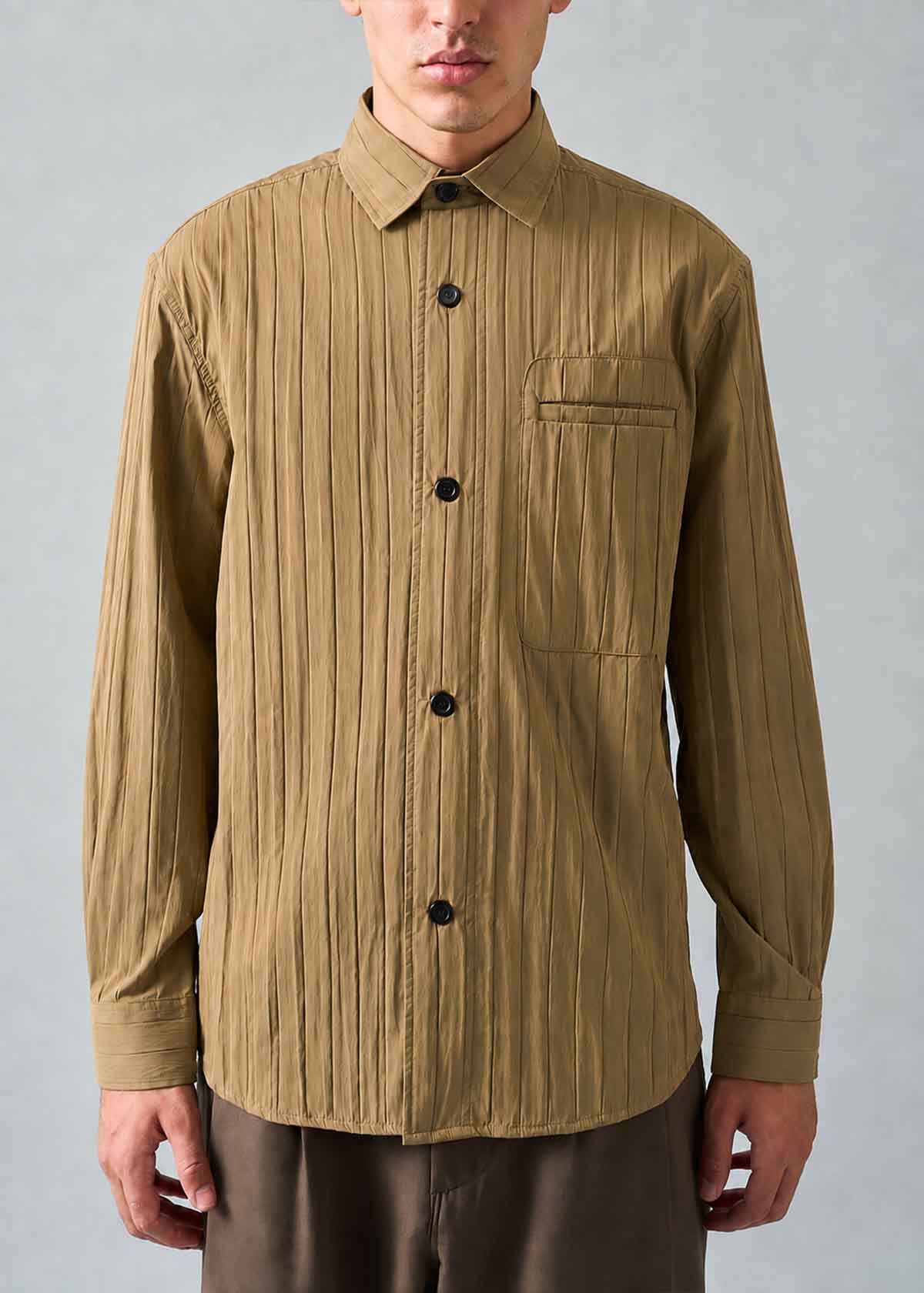 Double Layer Tan Shirt