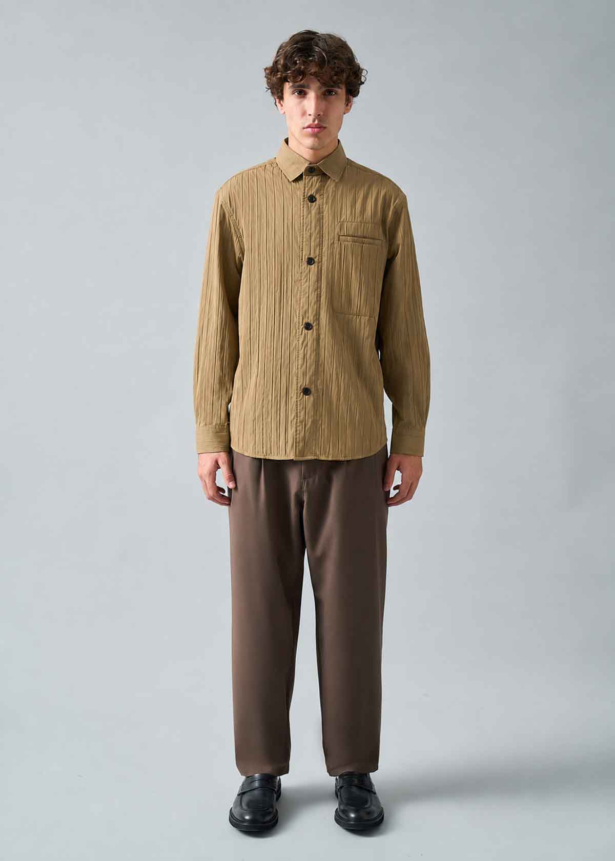 Double Layer Tan Shirt