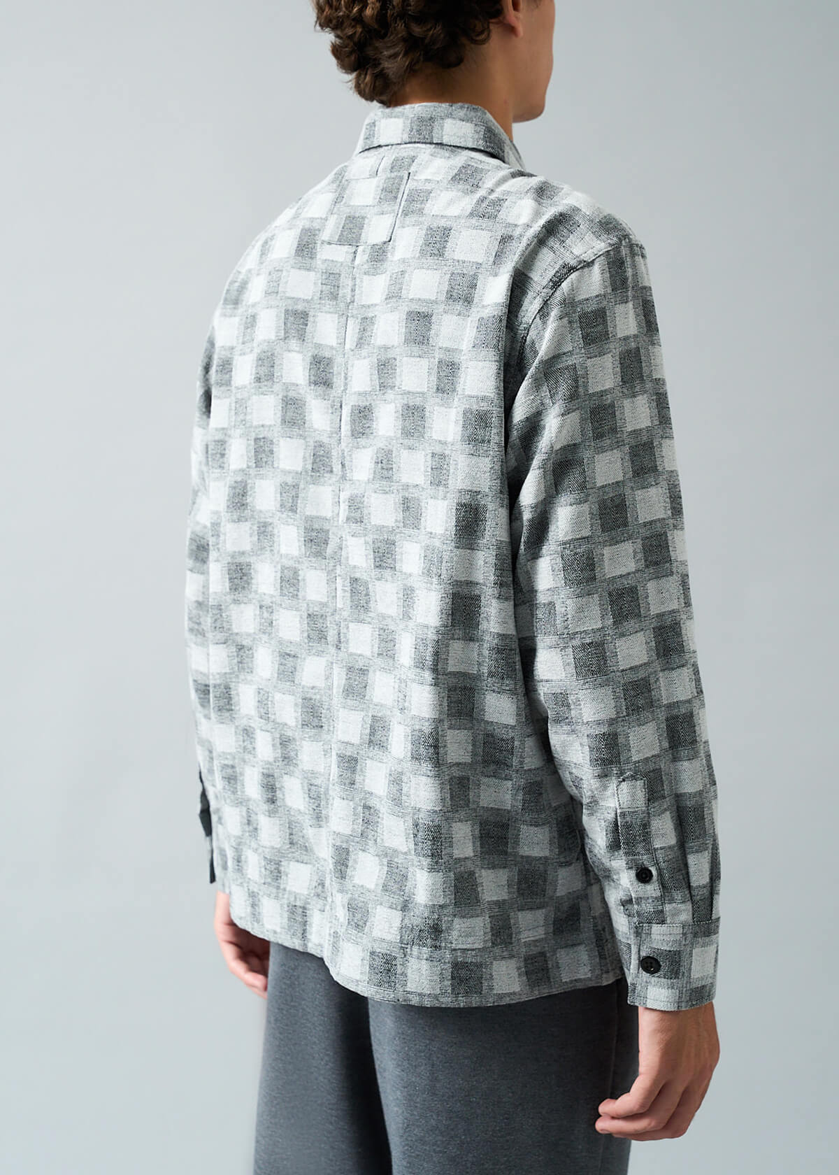 Ghost Grid Prisao Coat-Front