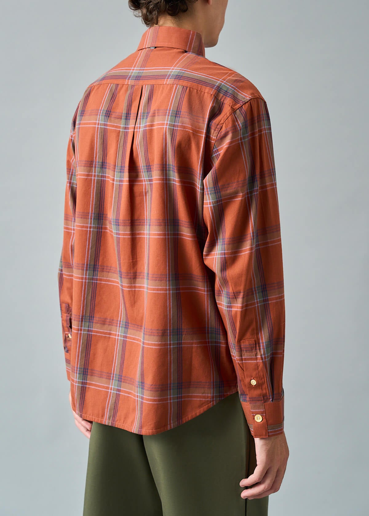 Mercy Plaid Copper Shirt