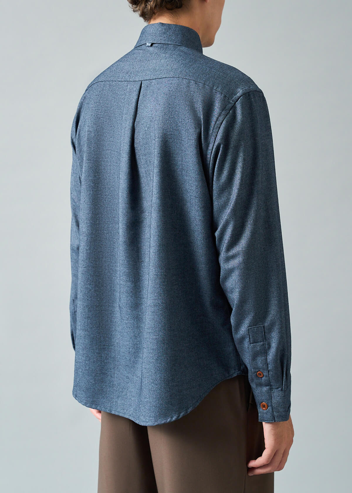 Wool Blend Htr Grey