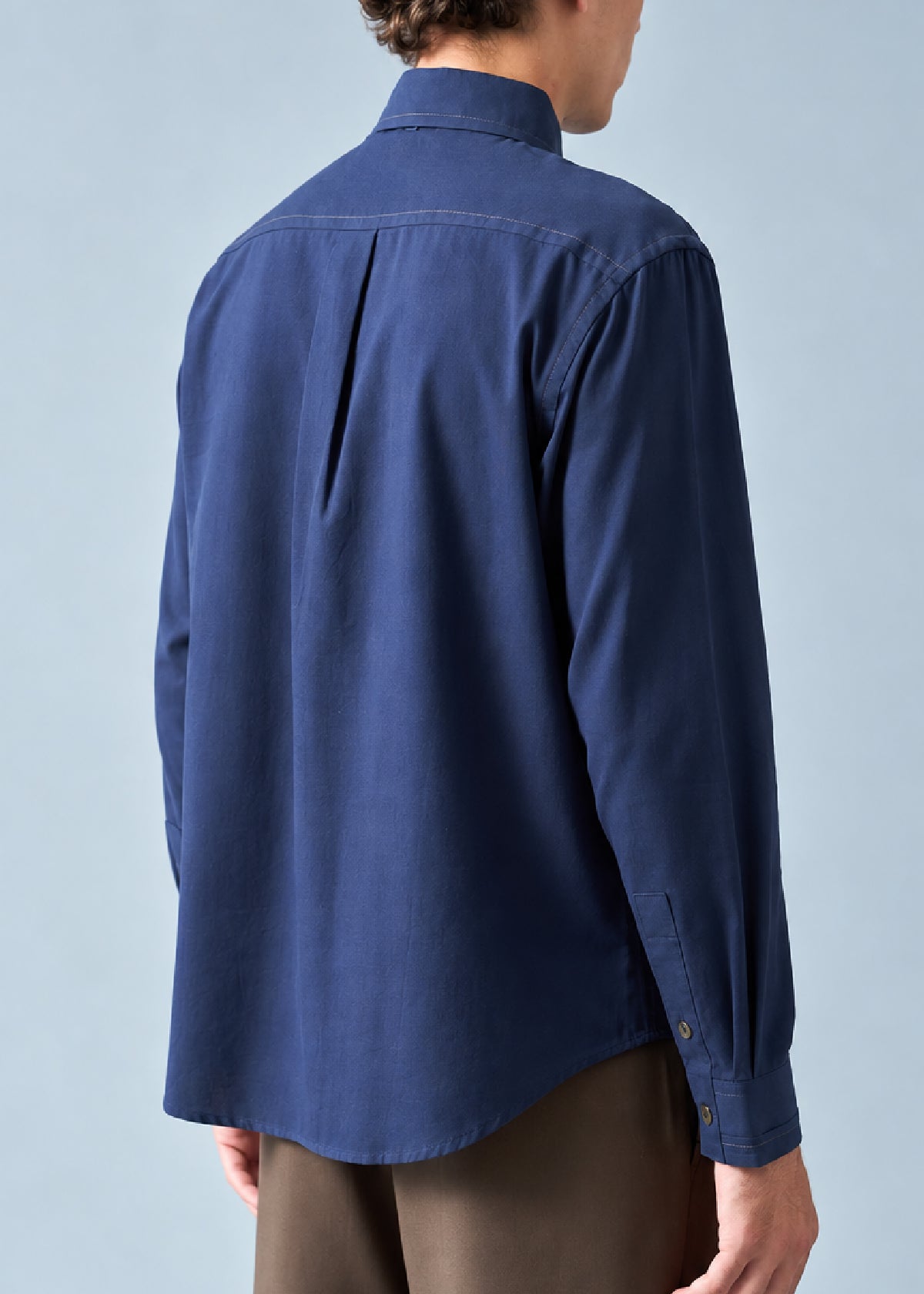 Soft Canvas Navy Shirt