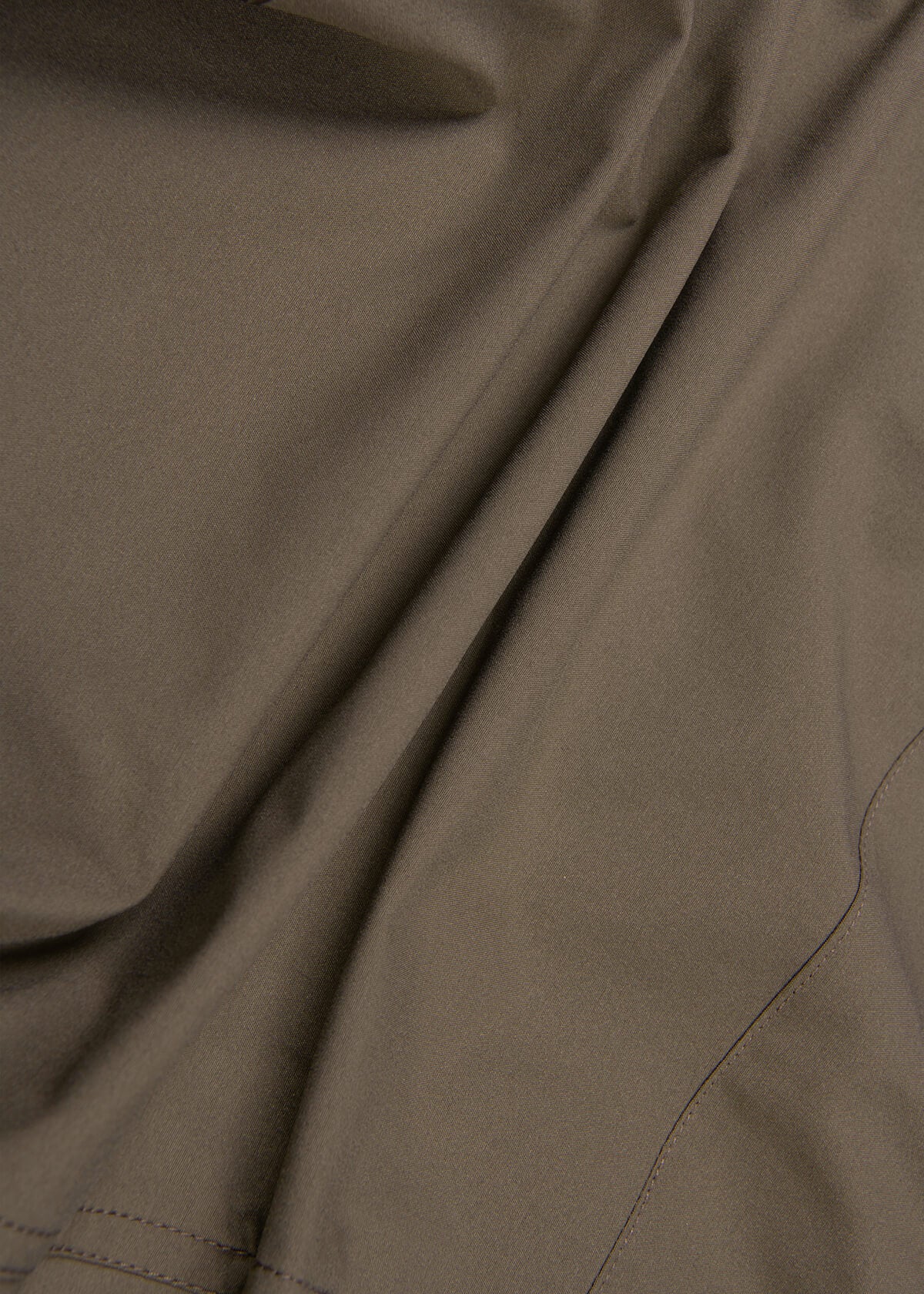 Olive Cross Stripe Hybrid Swim