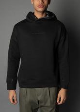 soft hoodie for men in a black color