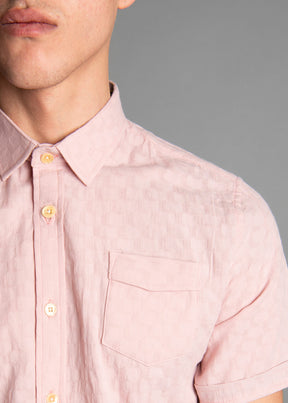 WAVE JACQUARD VINTAGE PINK