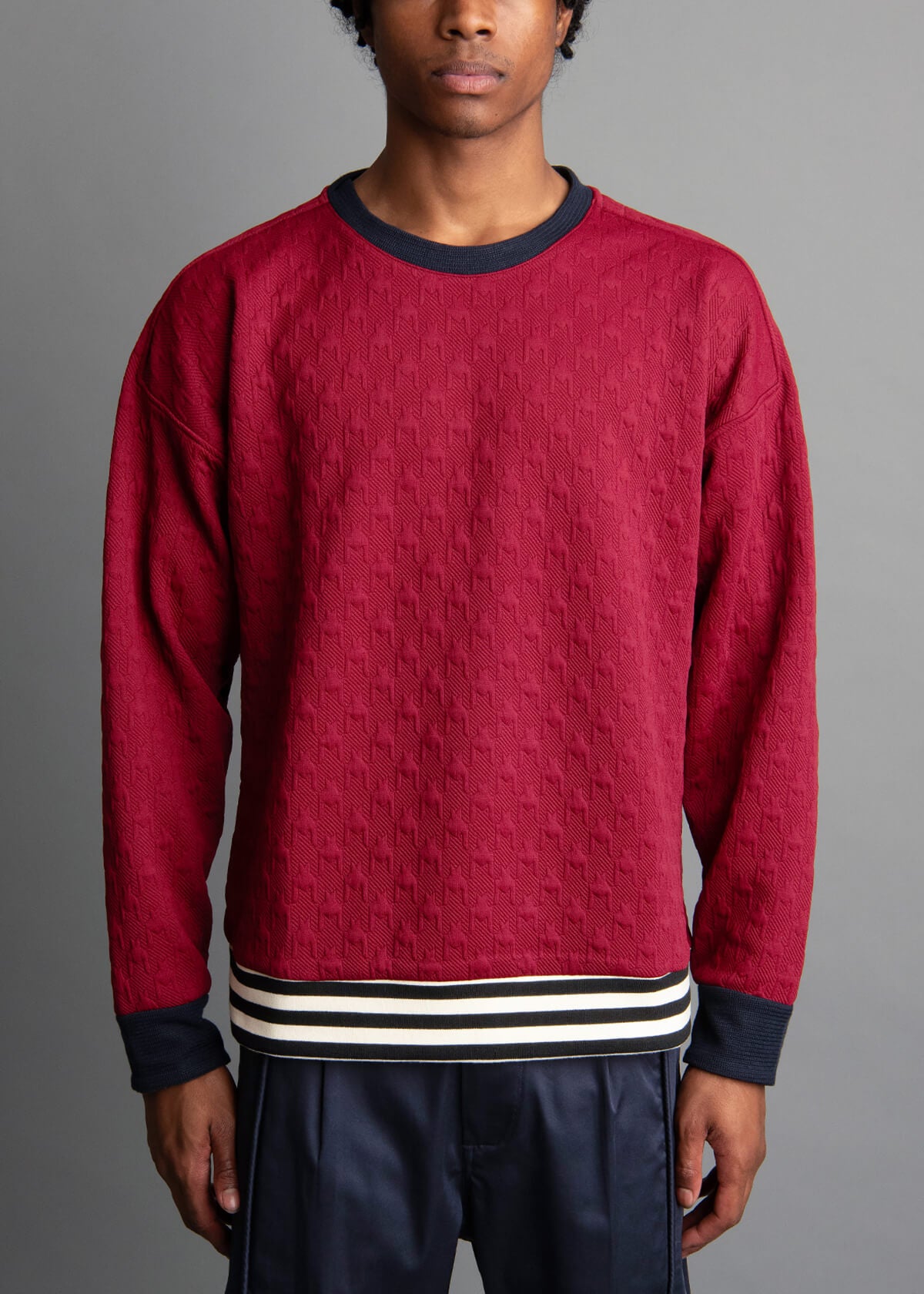 Ani Hounds Burgundy Rlx Fit