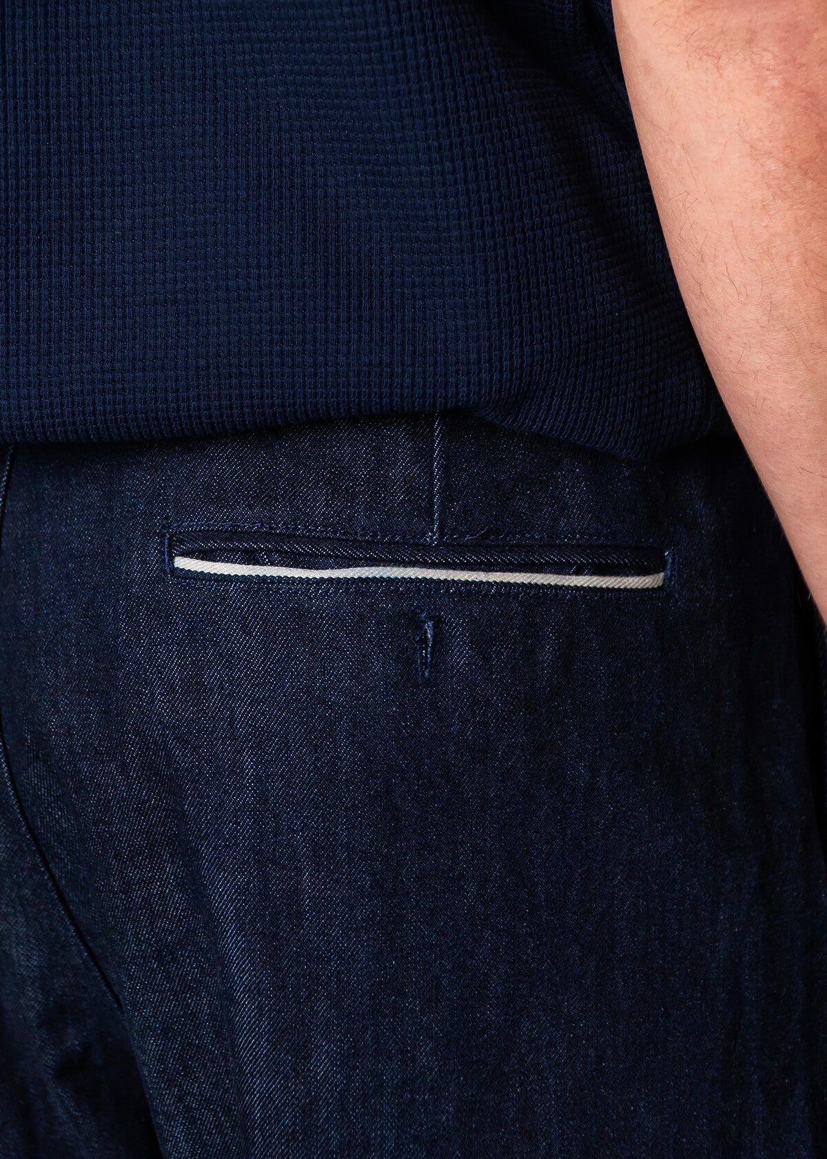 Descendant of Thieves NYC Indigo Selvage: Boxer Fit Denim