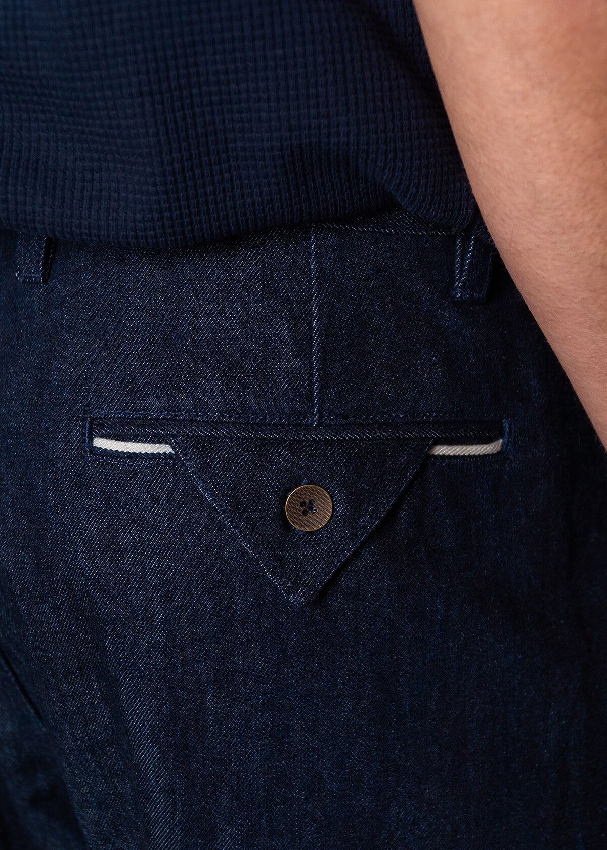 Descendant of Thieves NYC Indigo Selvage: Boxer Fit Denim