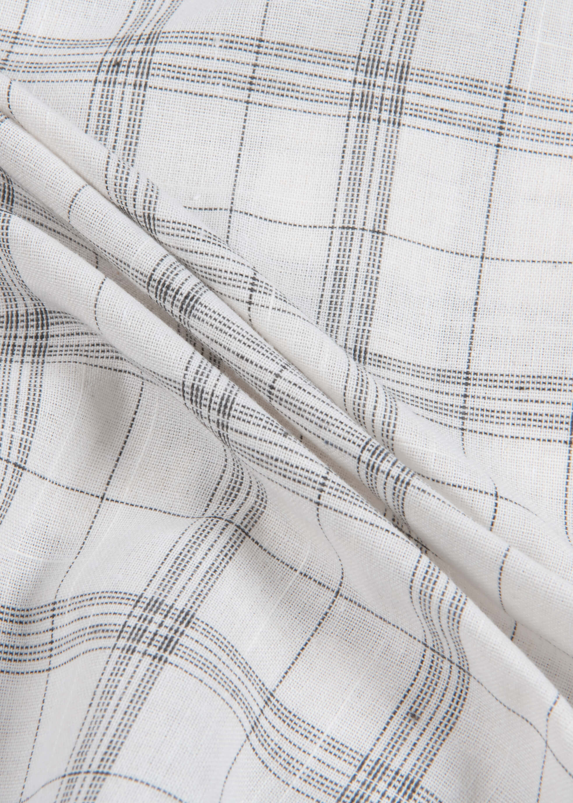 Descendant of Thieves NYC Slub Sketch Plaid Shirt