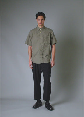 Italy Embroidery Star Olive